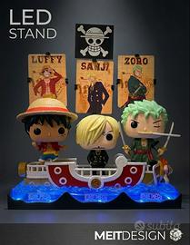 Base espositiva con illuminazione LED