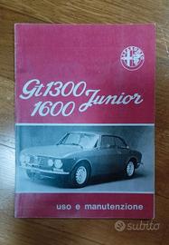 Libretto uso e manutenzione Alfa Romeo GT