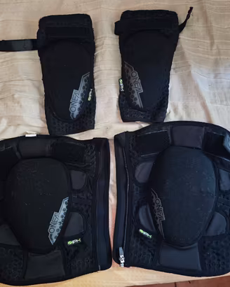 protezioni mtb o'neal DIRT gomito e ginocchio  M