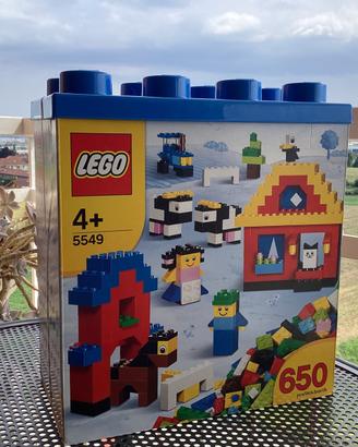 LEGO 5549 SCATOLA CON 650 PZ NUOVA CON SIGILLI