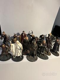 14 Miniature in piombo Signore degli Anelli 2004