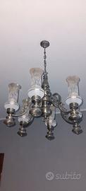 Lampadario Vintage stile Impero a 6 luci