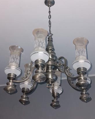 Lampadario Vintage stile Impero a 6 luci