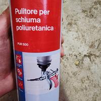 Pulitore per schiuma poliuretanica