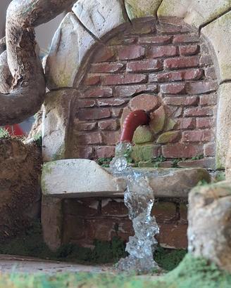 Fontana Rustica Artigianale per Presepe