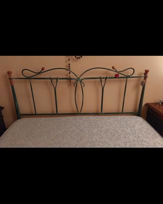letto in ferro battuto 