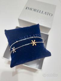 bracciale Morellato con fiori e brillantini