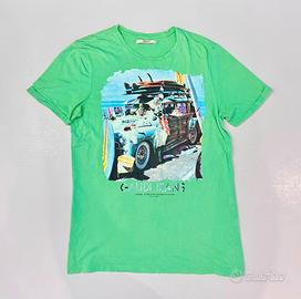 T-shirt Gaudi Jeans Stampa Surf