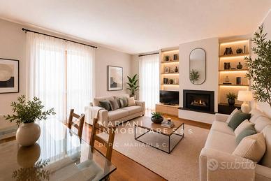 Appartamento di 154 m² con 4 locali e box auto dop