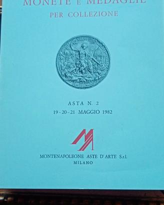Montenapoleone Asta n 2 Milano Maggio 1982. Monete