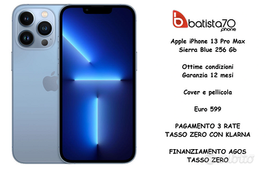 Apple iPhone 13 Pro Max Sierra Blue 256 Gb