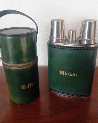 Elegante set da caffè e whisky anni 50