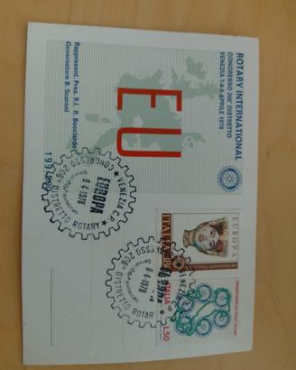 Rotary International 1978 Cartolina