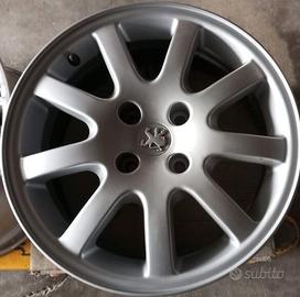 Cerchi in lega 16" originali PEUGEOT 206 GTI