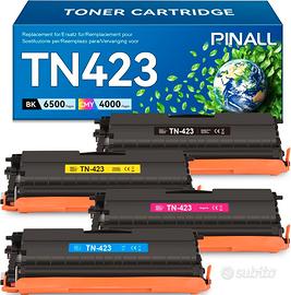 Toner per Brother TN423 TN421 HL-L8260CDW DCP-L841