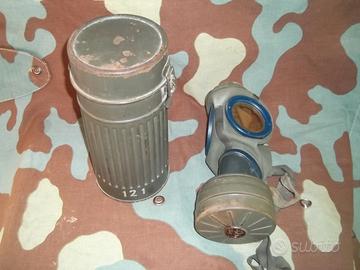 WW2 German Luftwaffe GAs Mask + Cannister