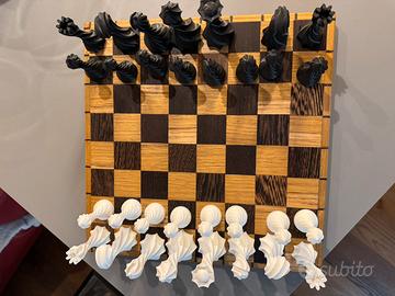 Scacchiera artigianale