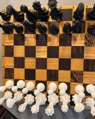 Scacchiera artigianale