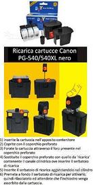 Kit Ricarica Cartucce CANON PG-540/540XL