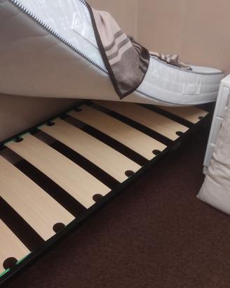 Materasso singolo più rete ortopedica