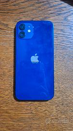 Iphone 12 blu 128 gb rotto