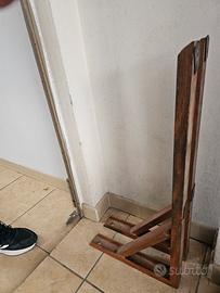 2 staffe in ferro pesanti – 79x34,5 cm – robuste
