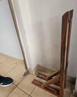 2 staffe in ferro pesanti – 79x34,5 cm – robuste
