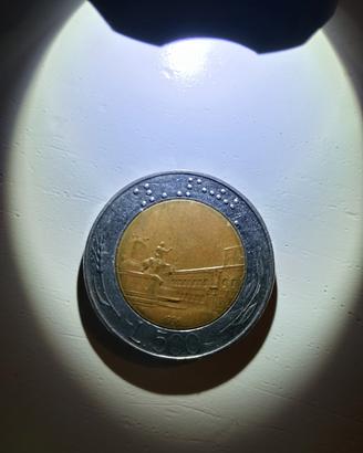 500 lire bimetalliche 1986 rare
