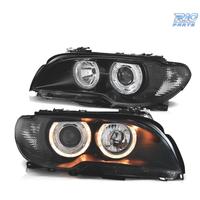 FARI BMW E46 COUPE 03-06 ANGEL EYES FONDO NERO
