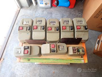 interruttori magnetotermici vintage bticino