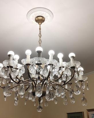lampadario vintage anni 50