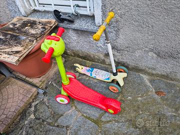 2 MONOPATTINI bambino