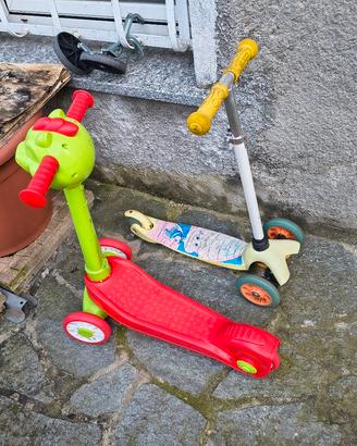 2 MONOPATTINI bambino