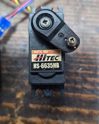 Servocomando Hitec  Sanwa e Futaba