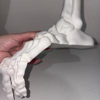 Piede Scheletrico, Decorazione Horror Halloween