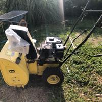 spazzaneve a turbina vigor a motore e marce