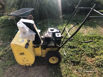 spazzaneve a turbina vigor a motore e marce