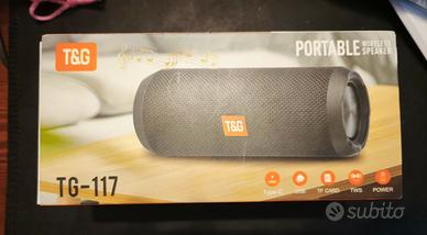 Speaker wireless portatile T&G modello TG 117