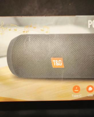 Speaker wireless portatile T&G modello TG 117