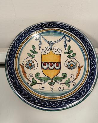 PIATTO IN CERAMICA DIPINTO A MANO
