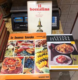 Libri vari cucina