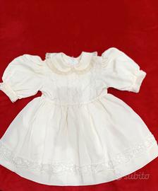 meraviglioso vestito Battesimale mod.Bambolina 