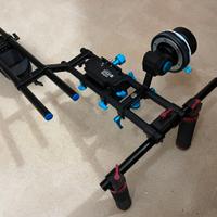 Supporto RIG per videocamera/reflex/mirrorless