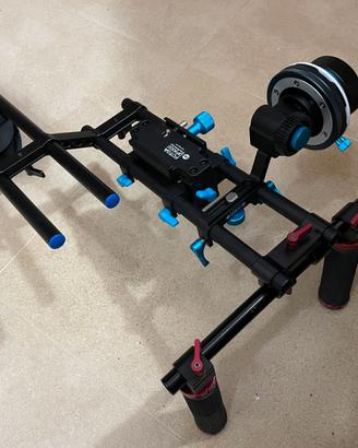 Supporto RIG per videocamera/reflex/mirrorless
