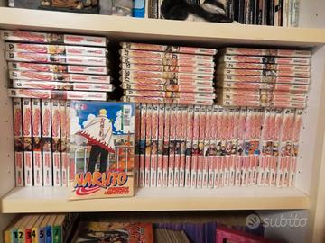 Collezione serie fumetti Naruto serie nera 1-72