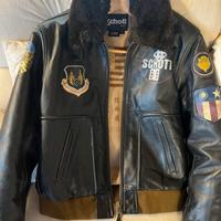 Schott pelle taglia L