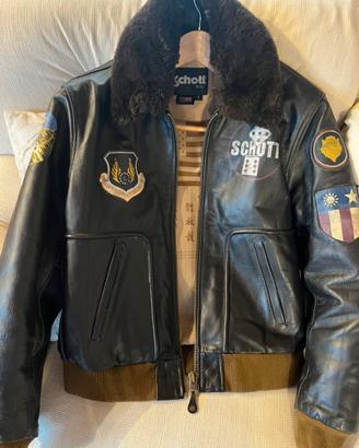 Schott pelle taglia L