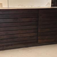 Credenza arte etnica in legno