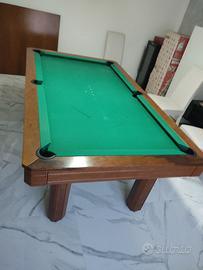 tavolo che diventa biliardo