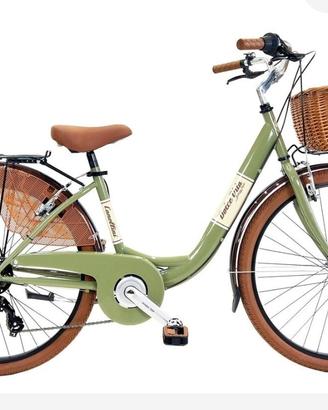 Bici Canellini 26 Colore Oliva